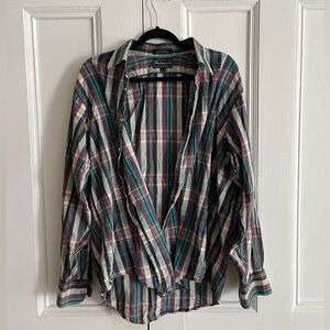 Vintage Burberry flannel